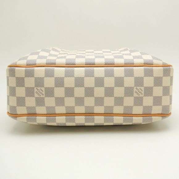 Louis Vuitton Damier Azur Siracusa PM Diagonal Shoulder White - Picture 4 of 8
